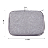 Nylon Watch Bands Storage Bag ABAG-WH0038-20A-2