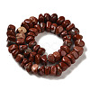 Natural Red Jasper Beads Strands G-B078-D05-03-3