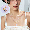 1Pc Brass Enamel Locket Pendants KK-TADJ0001-05B-6