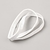 Flat Polyester Elastic Lip Trim Cord EW-WH0014-06B-2