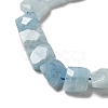 Natural Aquamarine Beads Strands G-C109-A16-02-4