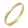 304 Stainless Steel Hinged Cuff Bangles SA-CBAB92B-19G-2