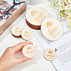 2 Sets 2 Styles Basswood Milestone Cards WOOD-GA0001-20-3