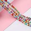 Synthetic Turquoise Beads Strands TURQ-Z002-01F-4