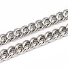 Tarnish Resistant 201 Stainless Steel Cuban Link Chains CHS-L001-51-2.5mm-1