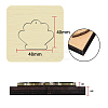 Wood Cutting Dies DIY-WH0169-52-3