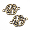 Tibetan Style Alloy Links X-TIBE-S299-035AB-NR-1