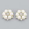 Alloy Rhinestone Flat Back Cabochons RB-S048-19S-1
