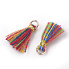 Polycotton(Polyester Cotton) Tassel Pendant Decorations FIND-S281-01-2