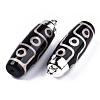 Tibetan Style 9-EyedZi Pendants G-T131-92A-3