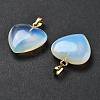 Synthetic Opalite Pendants G-G956-B16-G-2
