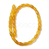 Natural Dyed White Jade Beads Strands G-M402-A01-02-4