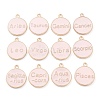 Alloy Enamel Pendants ENAM-S124-01A-09-2