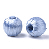 Handmade Raffia Woven Beads WOVE-Q077-20B-03-2