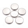 Non-Tarnish 304 Stainless Steel Plain Edge Bezel Cups X-STAS-E460-10P-25mm-2