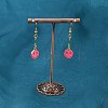 Alloy Enamel Charms X-ENAM-S121-165E-RS-5