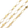 Brass Flat Sequin Chains CHC-D028-07G-1