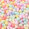 6/0 Opaque Baking Paint Glass Seed Beads SEED-M012-02A-36-3