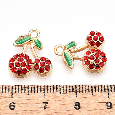Rack Plating Alloy Pendants FIND-N005-21G-C-1