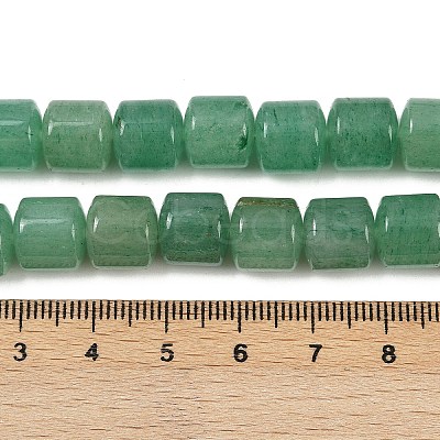 Natural Green Aventurine Beads Strands G-G275-D01-10x10mm-1