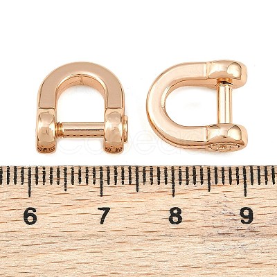 Alloy Detachable Horseshoe D-Ring AL-CBA9266-01G-1