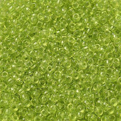 Transparent Colours Glass Round Seed Beads SEED-B001-06A-11-1