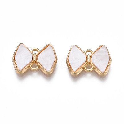 Rack Plating Alloy Enamel Connector Charms ENAM-N055-066-1
