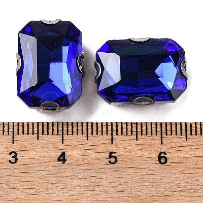 Rectangle Sew on Rhinestone RGLA-L028-05E-11-1