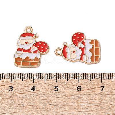 Alloy Enamel Pendants ENAM-I061-01KCG-16-1