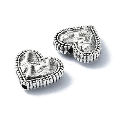 Tibetan Style Alloy Beads TIBEB-F065-08AS-04-1