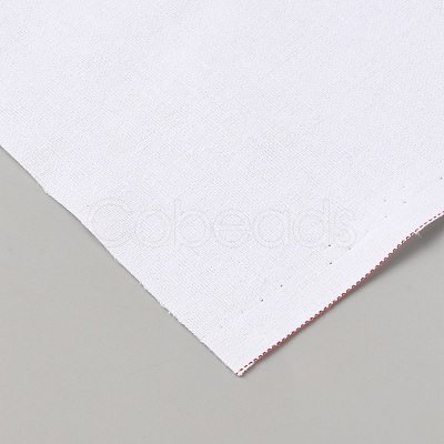 Cotton and Linen Embroidery Fabric DIY-WH0504-870B-1