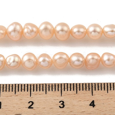Natural Cultured Freshwater Pearl Beads Strands PEAR-A006-05-X-1