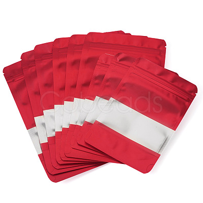 18Pcs 3 Styles PE Resealable Bags with Window OPP-TAD0001-01B-1