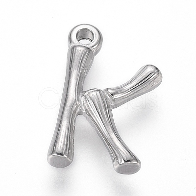Tarnish Resistant 304 Stainless Steel Pendants STAS-G214-38P-K-1