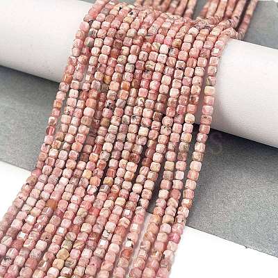 Natural Argentina Rhodonite Beads Strands LS-G-Z057-A01-01-1