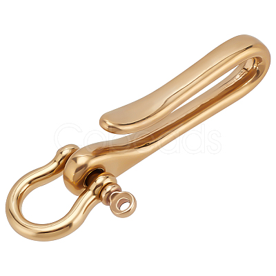 Brass S Hook Clasps and Brass Shackles Clasps PH-KK-P001-01-1