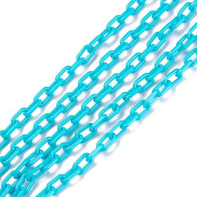 Opaque Acrylic Cable Chains SACR-N010-002C-1