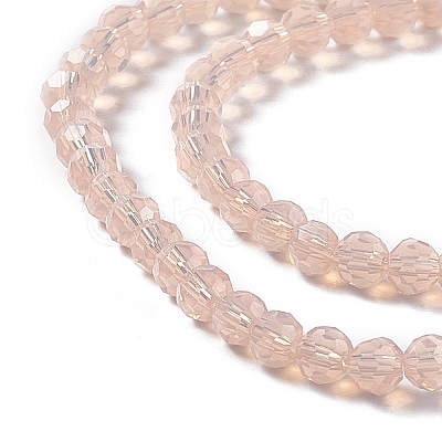 Faceted(32 Facets) Glass Beads Strands EGLA-J042-35A-02-1