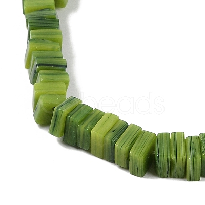 Handmade Lampwork Beads Strands LAMP-Q037-02B-10-1