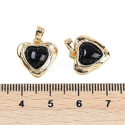Brass Charms KK-U043-51G-03-1