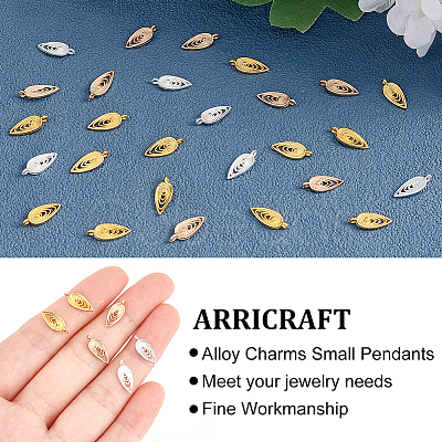 ARRICRAFT 240Pcs 3 Colors Alloy Pendants FIND-AR0003-53-1