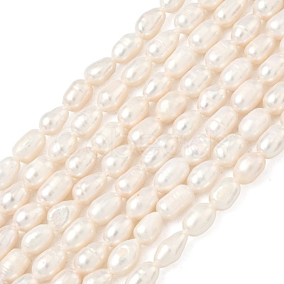 Natural Cultured Freshwater Pearl Beads Strands PEAR-D003-01D-14-1