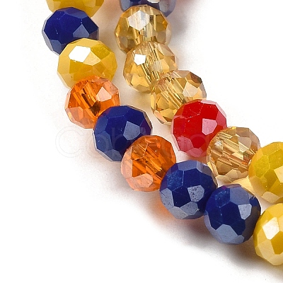 Glass Beads Strands EGLA-A034-M4mm-47-1