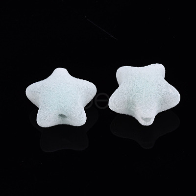 Flocky Acrylic Beads MACR-S275-25A-02-1