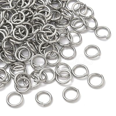 Tarnish Resistant 304 Stainless Steel Open Jump Rings STAS-R065-43-1