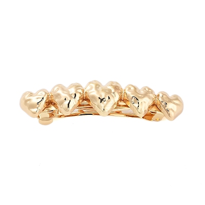 Alloy Hair Barrettes OHAR-H010-01A-KCG-1