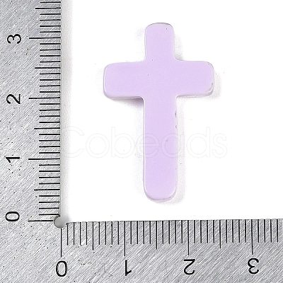 Cross Resin Cabochons RESI-Q014-04B-1