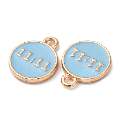 Alloy Enamel Charms ENAM-C028-01G-02-1