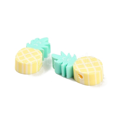 Handmade Polymer Clay Beads CLAY-I013-02-1