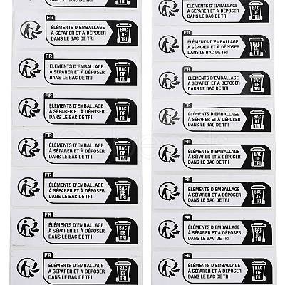 Paper Safety Tape Adhesive Stickers AJEW-Z030-07-1
